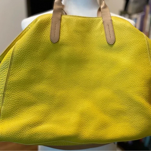 Cole Haan Crosby Tote Yellow - Picture 2 of 6